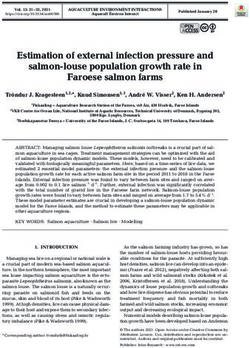 Estimation of external infection pressure and salmon-louse population growth rate in Faroese salmon farms