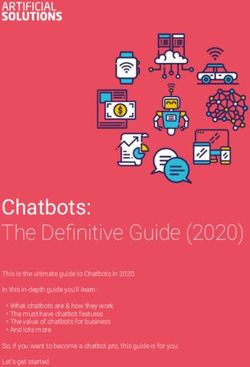 Chatbots: The Definitive Guide (2020) - Artificial Solutions
