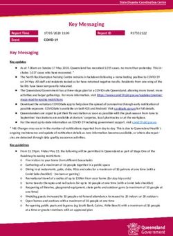 Key Messaging - Torres Shire Council