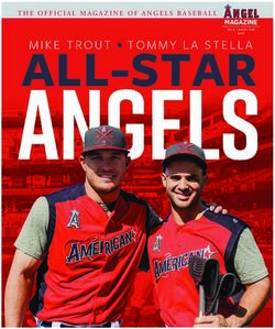 MAGAZINE THE OFFICIAL MAGAZINE OF ANGELS BASEBALL - MLB.com