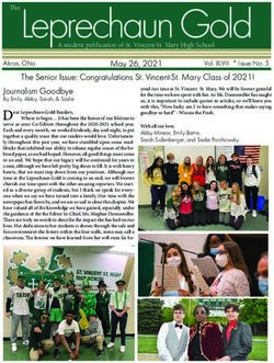 Leprechaun Gold - St. Vincent-St. Mary High ...