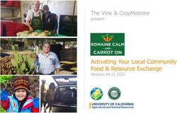 ACTIVATING YOUR LOCAL COMMUNITY FOOD & RESOURCE EXCHANGE - WEBINAR 04.21.2020 - THE VINE & CROPMOBSTER