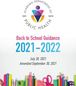 2021-2022 Back to School Guidance - July 30, 2021 Amended September 30, 2021 - Alabama Department ...