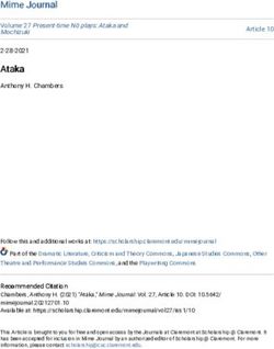 Mime Journal - Scholarship @ Claremont