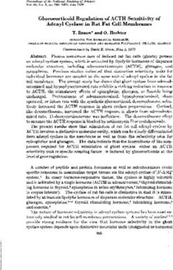 Glucocorticoid Regulation of ACTH Sensitivity of Adenyl Cyclase in Rat Fat Cell Membranes - PNAS