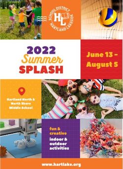 Summer - Hartland Lakeside School District