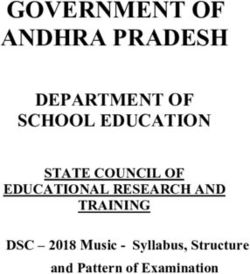 GOVERNMENT OF ANDHRA PRADESH - DEPARTMENT OF SCHOOL EDUCATION STATE COUNCIL OF EDUCATIONAL RESEARCH AND - AP DSC