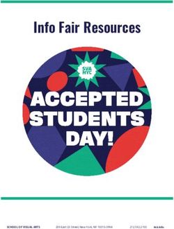 Info Fair Resources - School of Visual Arts