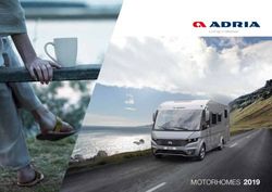 Motorhomes 2019 - ADRIA