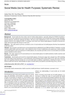 Social Media Use for Health Purposes: Systematic Review - XSL FO