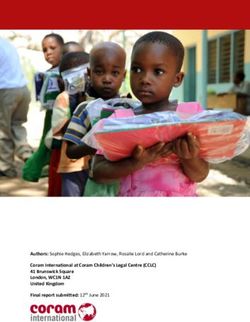 Baseline Study of the 'My Education, My Future' Project