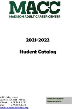 Student Catalog 2021-2022 - 600 Esley Lane Mansfield, OH 44905 Phone: Madison Local Schools