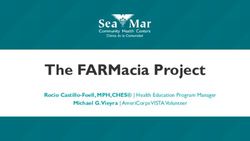 The FARMacia Project Rocio Castillo-Foell, MPH,CHES | Health Education Program Manager - National Center for Farmworker Health
