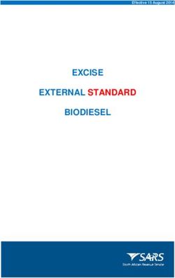 EXCISE EXTERNAL STANDARD BIODIESEL - Effective 15 August 2014