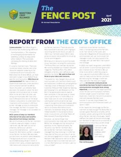 FENCE POST The - Manitoba Crop Alliance