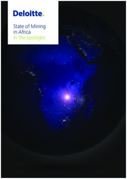 State of Mining in Africa In the spotlight - Deloitte