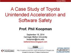 A Case Study of Toyota Unintended Acceleration and Software Safety