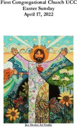 First Congregational Church UCC Easter Sunday April 17, 2022
