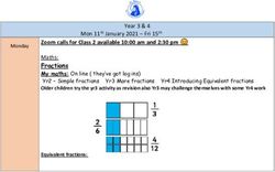 Zoom calls for Class 2 available 10:00 am and 2:30 pm Maths: Fractions