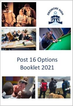 Post 16 Options Booklet 2021 - Dromore High School