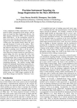 Precision Instrument Targeting via Image Registration for the Mars 2020 Rover - IJCAI