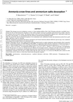 Ammonia snow-lines and ammonium salts desorption