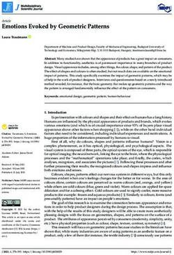 Emotions Evoked by Geometric Patterns - Article - MDPI