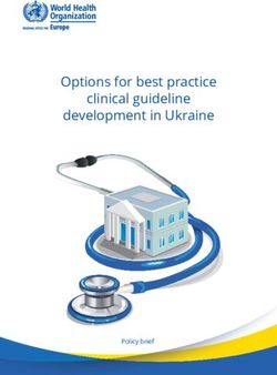 Options for best practice clinical guideline development in Ukraine - Policy brief