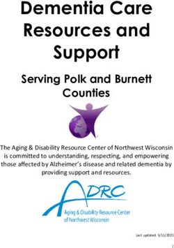 Dementia Care Resources and Support - Serving Polk and Burnett Counties - ADRC of Northwest ...