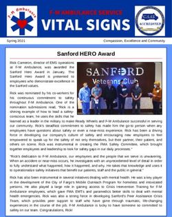 Sanford HERO Award - FM Ambulance