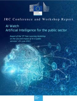 AI Watch Artificial Intelligence for the public sector - JRC Conference and Workshop Report - Joinup