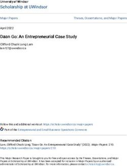 Scholarship at UWindsor - University of Windsor