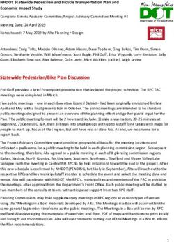 Statewide Pedestrian/Bike Plan Discussion - New Hampshire ...