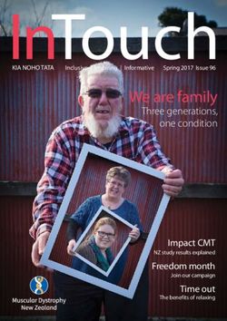 INTOUCH WE ARE FAMILY - THREE GENERATIONS, ONE CONDITION - MUSCULAR DYSTROPHY ASSOCIATION