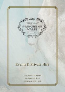 Events & Private Hire - 22 CHALCOT ROAD PRIMROSE HILL LONDON, NW1 8LL - The Princess of Wales Pub