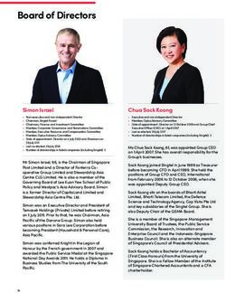 Board of Directors Simon Israel - Singtel