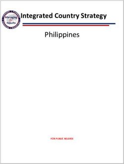 Philippines Integrated Country Strategy - FOR PUBLIC RELEASE - State Department (state.gov)