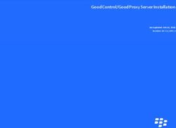 Good Control/Good Proxy Server Installation - BlackBerry Help and Manuals