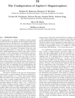 24 The Configuration of Jupiter's Magnetosphere