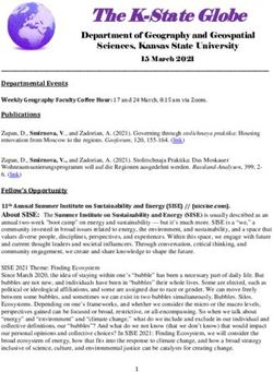 The K-State Globe - Department of Geography and Geospatial ...