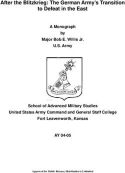 After the Blitzkrieg: The German Army's Transition to Defeat in the East