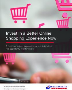 Invest in a Better Online Shopping Experience Now - A customer's shopping experience is a distributor's real opportunity to differentiate - Real ...