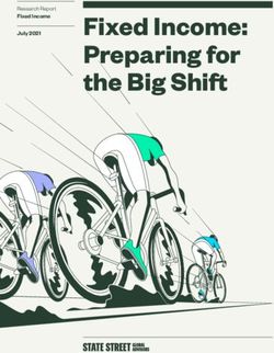 Fixed Income: Preparing for the Big Shift - Fixed Income July 2021 - State Street Global Advisors