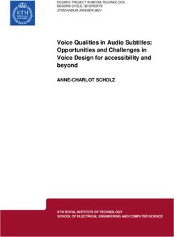 VOICE QUALITIES IN AUDIO SUBTITLES: OPPORTUNITIES AND CHALLENGES IN VOICE DESIGN FOR ACCESSIBILITY AND BEYOND - DIVA PORTAL