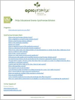FAQS: EDUCATIONAL GRANTS-EPICPROMISE SCHOLARS