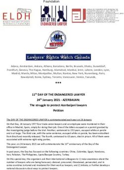 11th DAY OF THE ENDANGERED LAWYER - Foundation