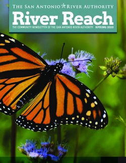 SPRING 2020 - San Antonio River Authority