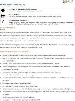 Snake Awareness Policy - Keiki Early Learning