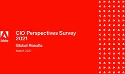 CIO Perspectives Survey 2021 - Global Results March 2021 - Adobe