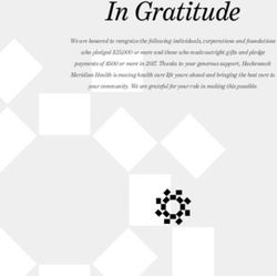 In Gratitude - Hackensack Meridian Health